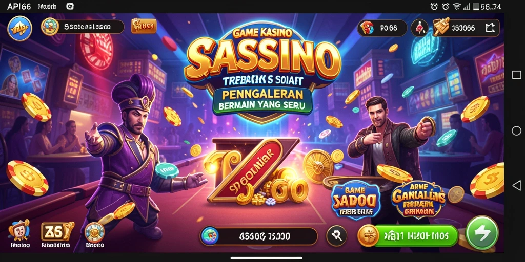 Screenshot permainan slot dan dealer langsung di API66.