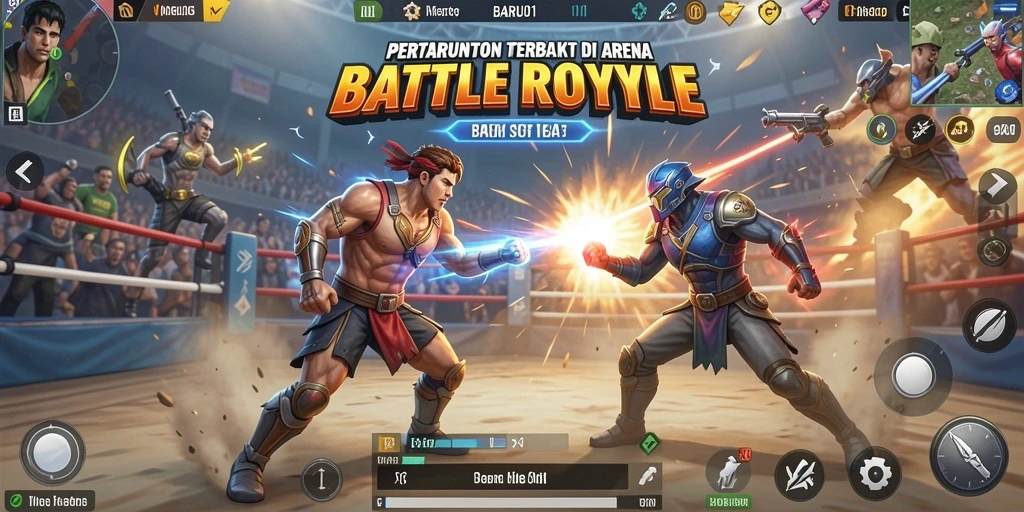 Gameplay seru di BARU01 dengan pertempuran epik dan strategi cerdas.