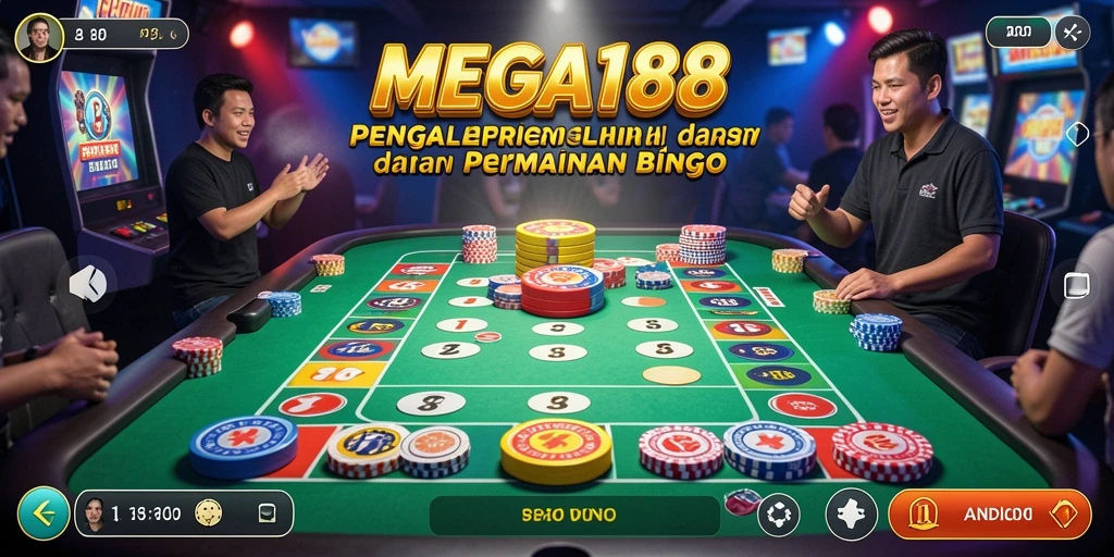 Gameplay seru MEGA188 dalam permainan Bingo yang menyenangkan.