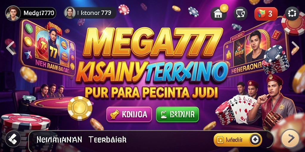 Screenshot gameplay MEGA777 menampilkan aksi seru permainan Kasino.