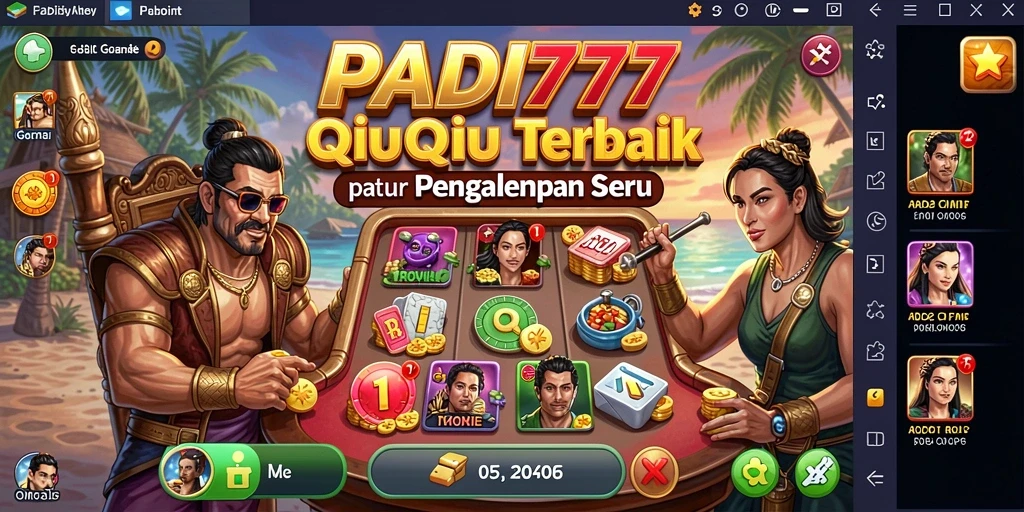 Gameplay seru PADI777 dengan aksi QiuQiu yang mendebarkan.