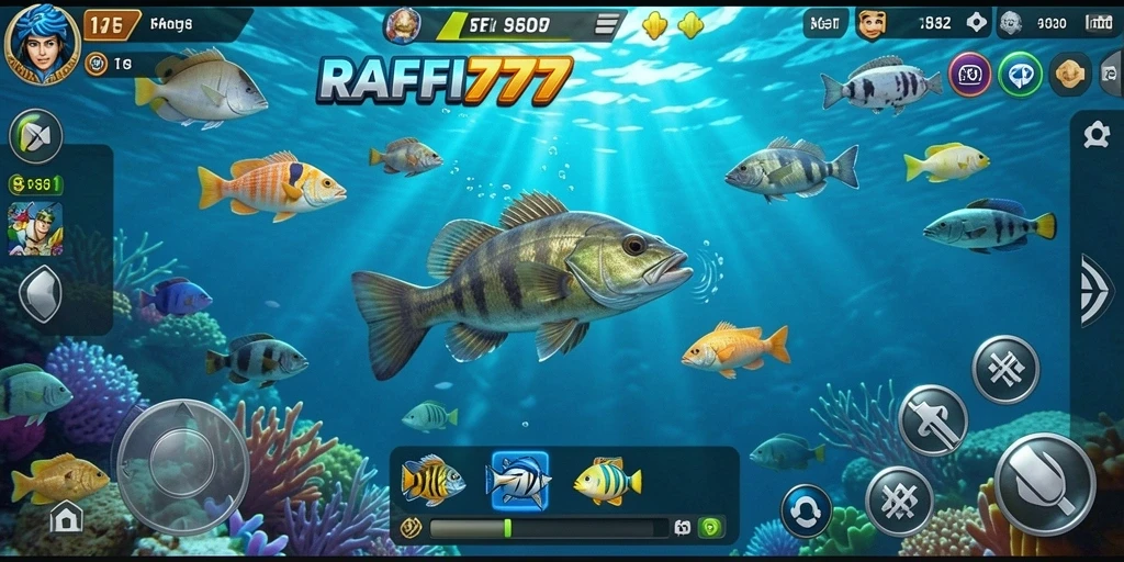 Tampilan menarik dari gameplay Tembak Ikan RAFFI777 yang penuh aksi.