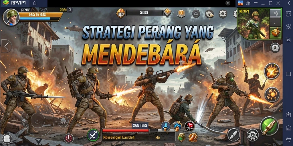 Tampilan menarik dari gameplay RPVIP1 yang mendebarkan.