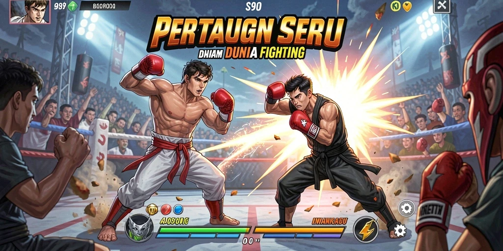 Screenshot gameplay S80 menampilkan pertarungan yang penuh aksi dan intens.