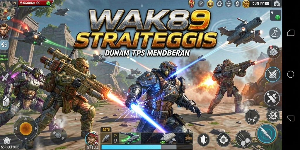 Gameplay seru WAK89 di medan perang yang menegangkan.