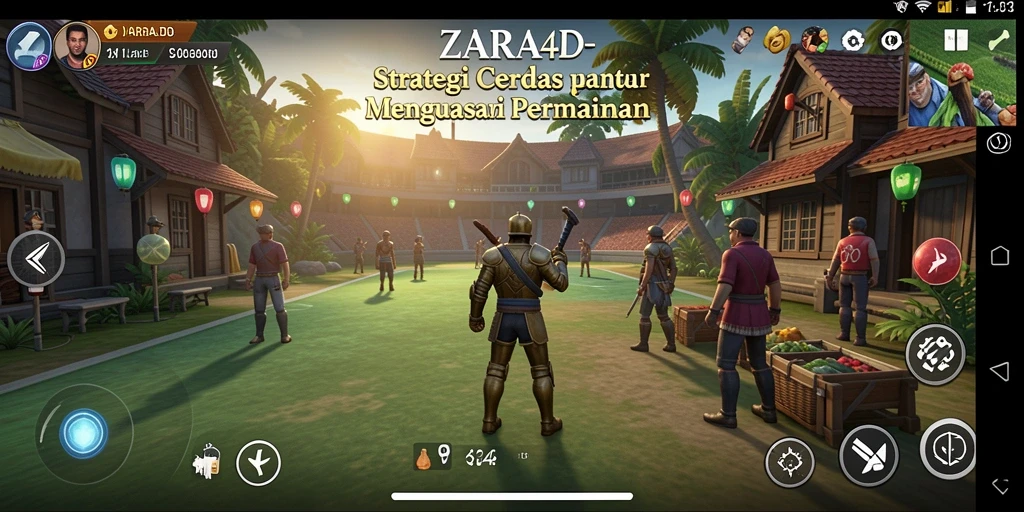 Screenshot ZARA4D menampilkan pertempuran strategis yang intens dan menarik.