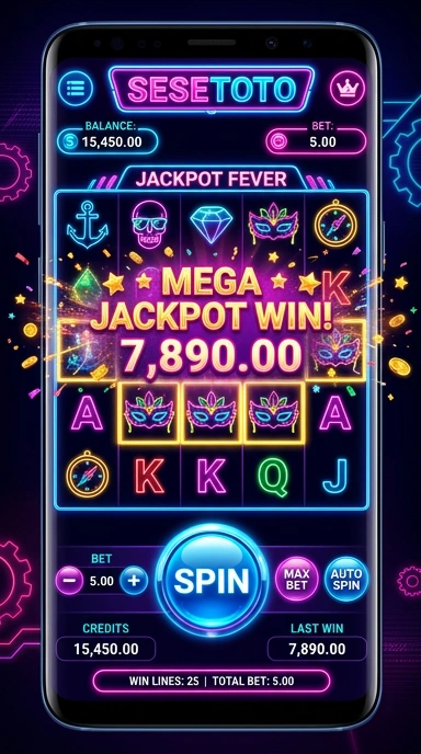 Screenshot pengalaman pengguna saat mengunduh aplikasi di sesetoto.
